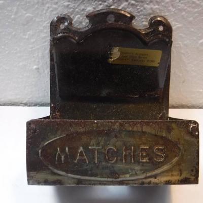 antique kitchen match holder 5