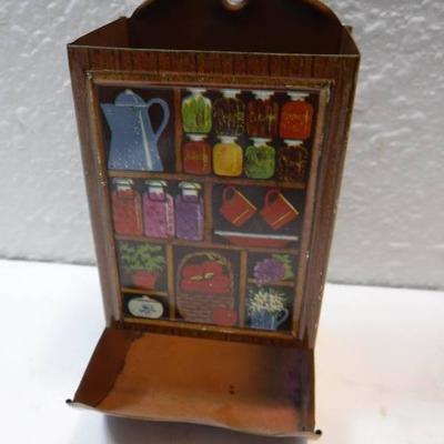 antique kitchen match holder 2