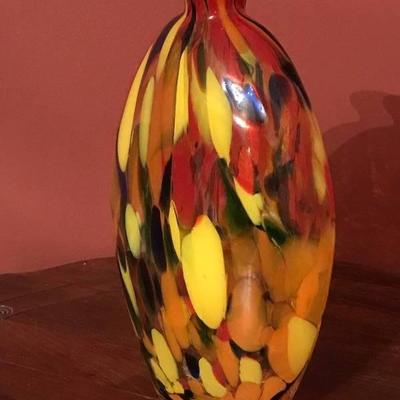 1 Colorful Glass Vase 11