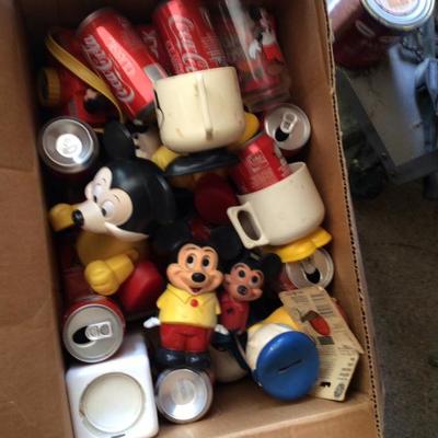 TONS OF VINTAGE Mickey Mouse ITEMS