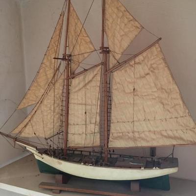 Vintage Ship Model