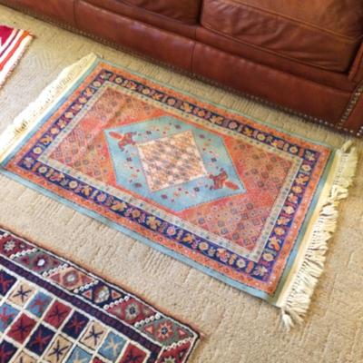 Small area rug.
