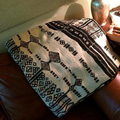 Handwoven Nigerian textile.