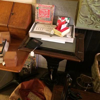 Antique tracing table by the A.B. Dick company out of Chicago that lights up.