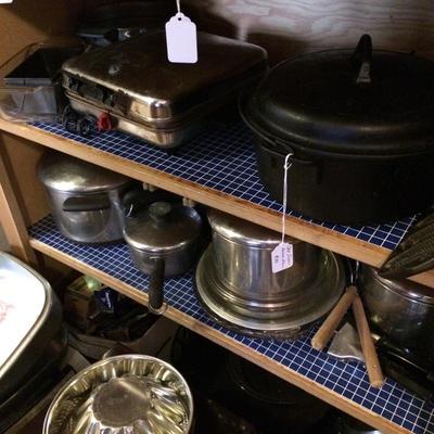 Cast-iron Dutch oven, etc.