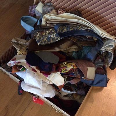 Large selection of men's vintage ties.