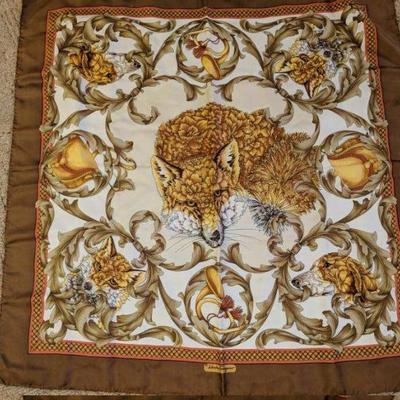 Salvador Ferragamo scarf. Approximately 36" x 36"