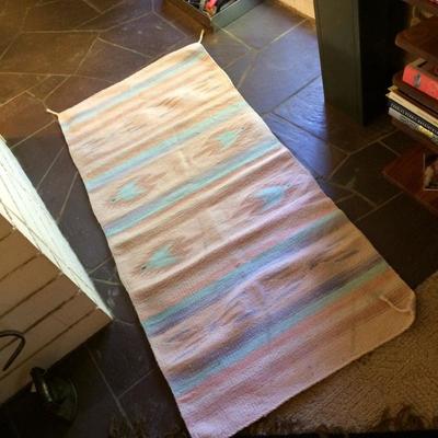 Southwest Native American rug.
