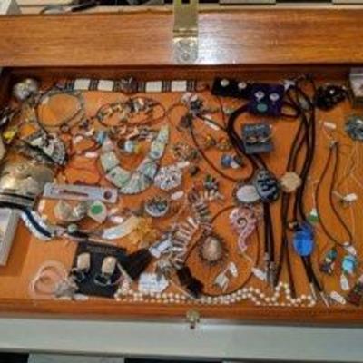 Contemporary designer jewelry.