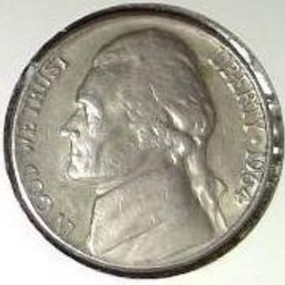 1957-D Jefferson Nickel, BU-MS Detailbb