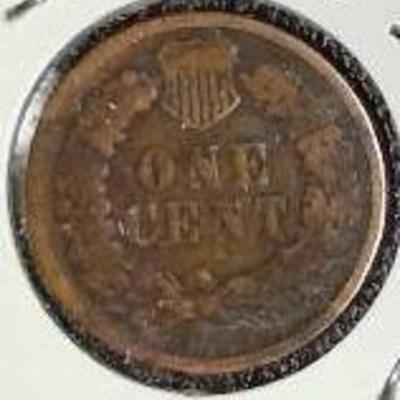1897 Indian Head Penny, VG Detail