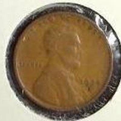 1928-S Wheat Penny, Fine Detail