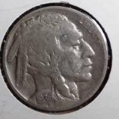 1936 Buffalo Nickel, F Detail
