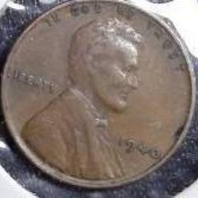 1940 Wheat Penny, VF Detail
