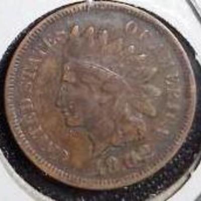 1902 Indian Head Penny, Fine Detail