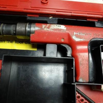 Hilti DX 350 Powder Activated Ram Set Tool with Ca