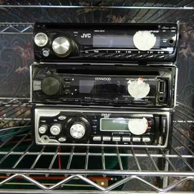 3 Car Stereo's JVC, Kenwood and Pyle