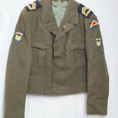 Vintage U.S.A. Military Uniform Jacket - Nice, wel