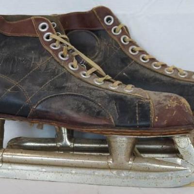 Vintage Men's Ice Skates - Union Hardware - Neat f ...