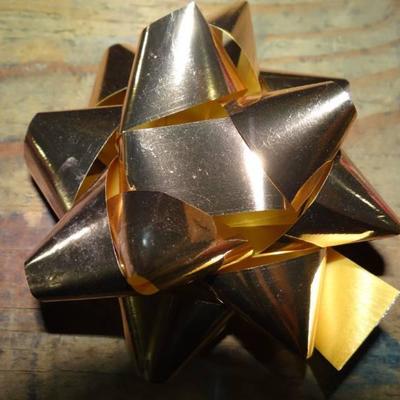 (3) Cases Of Copper 3.5 Inch Star Bows