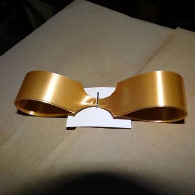 (4) Cases Of Gold 4 Inch Hank Bows