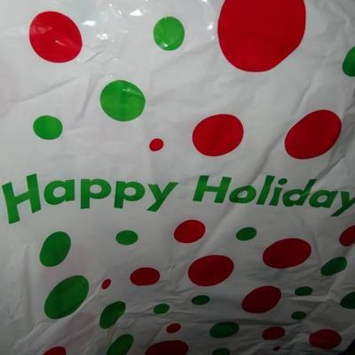 (2) Cases Of Holiday Spots Plastic Bags