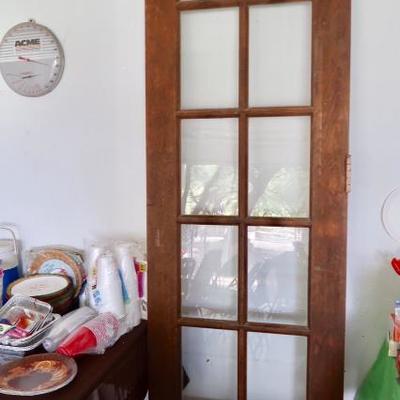 Large 8' Vintage French Door