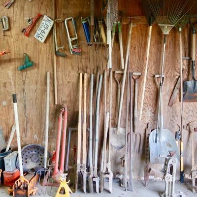 Barn/Garage FULL of Tools