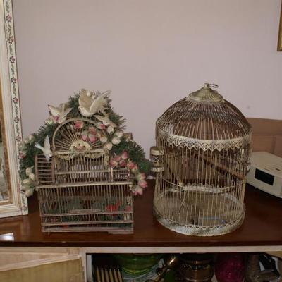 Antique Bird  Cages 