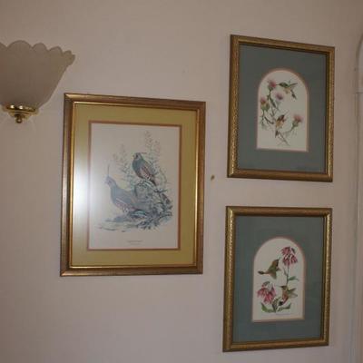 Framed Litho's 