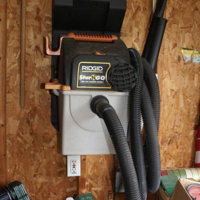 RIDGID 5 gal. Stor-N-Go Wet/Dry Shop Vacuum Cleaner 