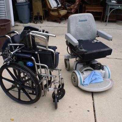 Wheel Chair & Rechargeable Power Chair 