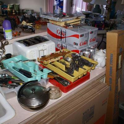 View of Kitchen Utensils 