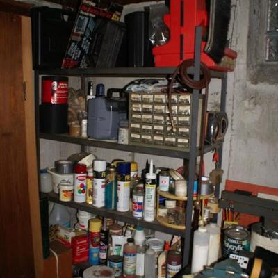 View of Items in Tool Room 