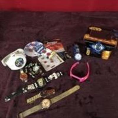 Lot of Quality Watches and Batteries
