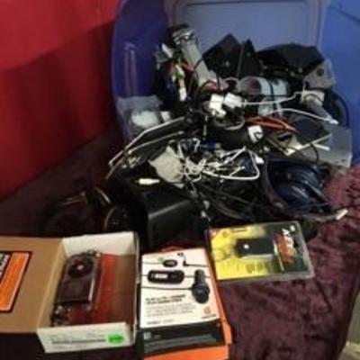 Large Lot of Electronics and Cords