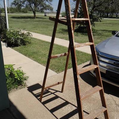 6ft Wooden ladder.