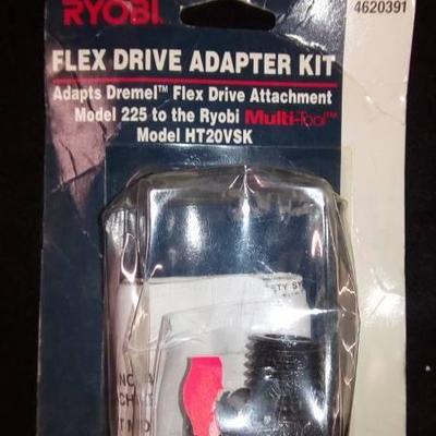 Set of 5 Ryobi Flex Drive Adapter Kit 4620391 Set