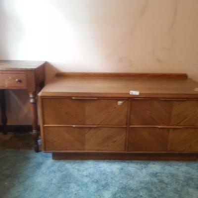 Vintage Desk and Dresser