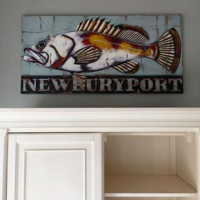 Newburyport  -Dean DiMarzo Acylic on panel