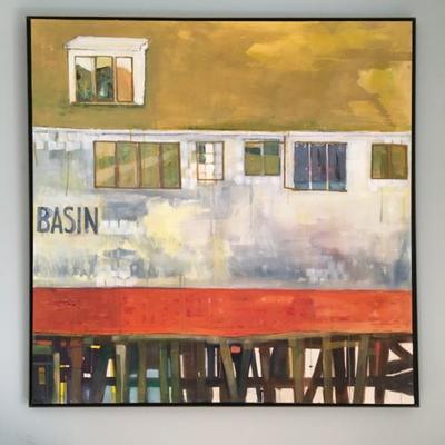 "Beacon Marine"-Bonita Leflore	2015 49 x 49 Acrylic