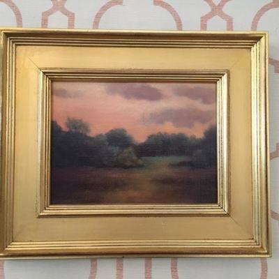 Oil on panel -Patricia Gordon