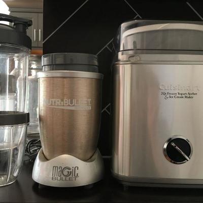 Magic Bullet, Cuisinart Ice Cream Maker