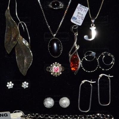 Sterling silver jewelry