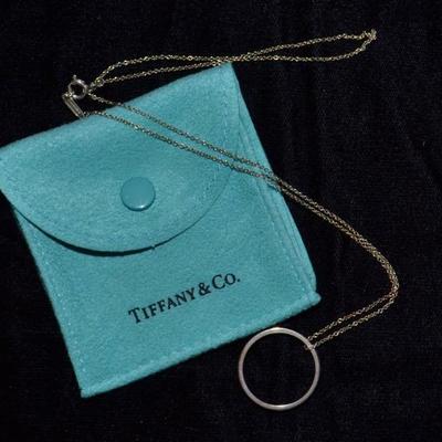 Tiffany & Co "I love you" necklace