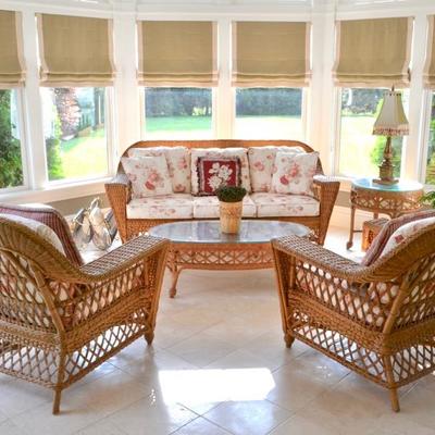 Henry Link Smithsonian Collection wicker furniture