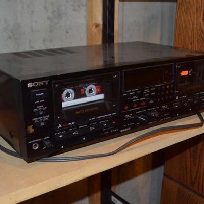 Sony cassette deck