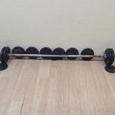 Weight Set with Barbell