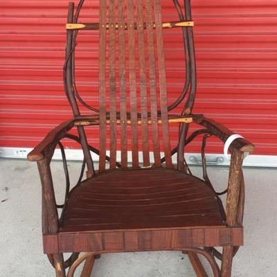 Amish Rocking Chair Handmade Vintage Wooden PT9075 Local Pickup https://www.ebay.com/itm/123350057527