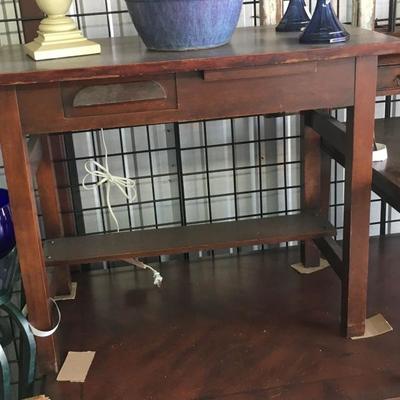 Primitive Block Style Table with Draw RM 15355 Local Pickup https://www.ebay.com/itm/113232515592